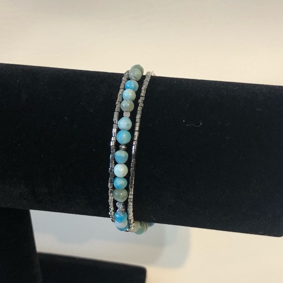 Jasper handmade necklet (necklace + bracelet) - Picture 3 of 4